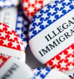 illegal immigration vote button