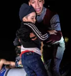 a child being smuggled into the US
