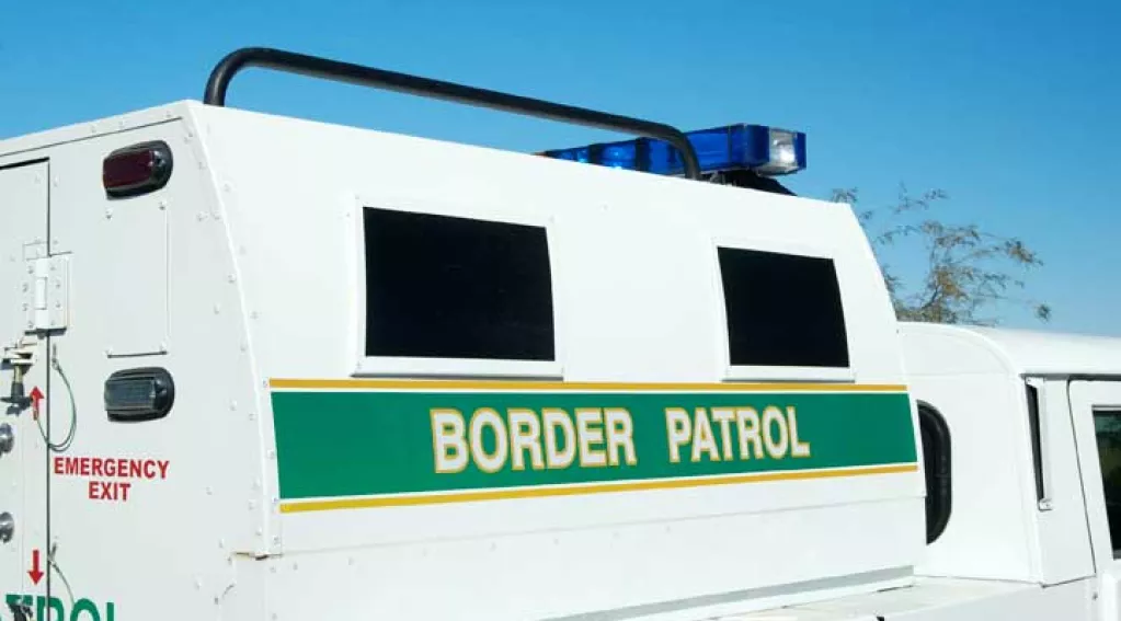 Border Patrol truck rotator