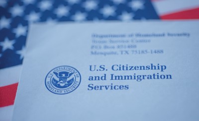 U.S. Citizenship and Immigration Services letterhead