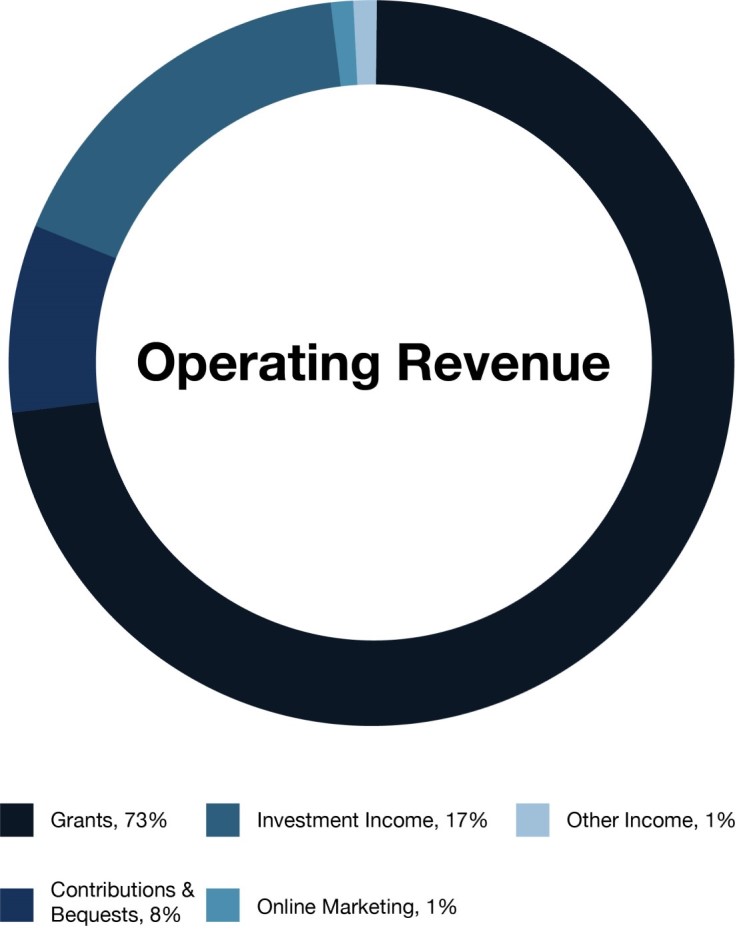 FAIR Operating Revenue 2020 Chart