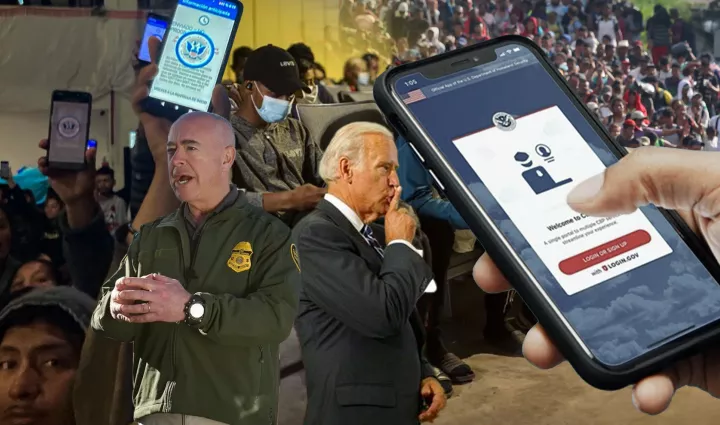 CBP One App Migrants, Caravan, Biden, Mayorkas