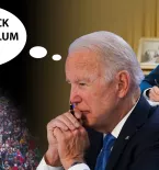 Biden Thought Bubble, Migrants, Signing in Oval Office