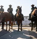 Border Patrol Agents on Horseback