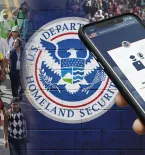migrants and the DHS CBP One mobile app