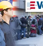 e verify, migrant workers, american workers, american flag