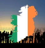 Ireland Flag Migrants 