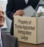 Merrick Garland firing Trump-Appointed Immigration Judge