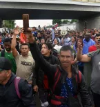 migrant caravan in Mexico coming to U.S. border