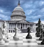 Senate Stalemate Captiol Chess