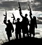 muslim terror silhouette 