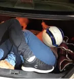 human smuggling, migrants in trunk