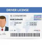 Drivers License Stock Image
