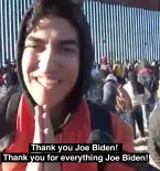 Thank you Joe Biden