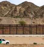 Border wall in Mexico