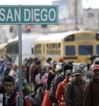 Migrants in San Diego