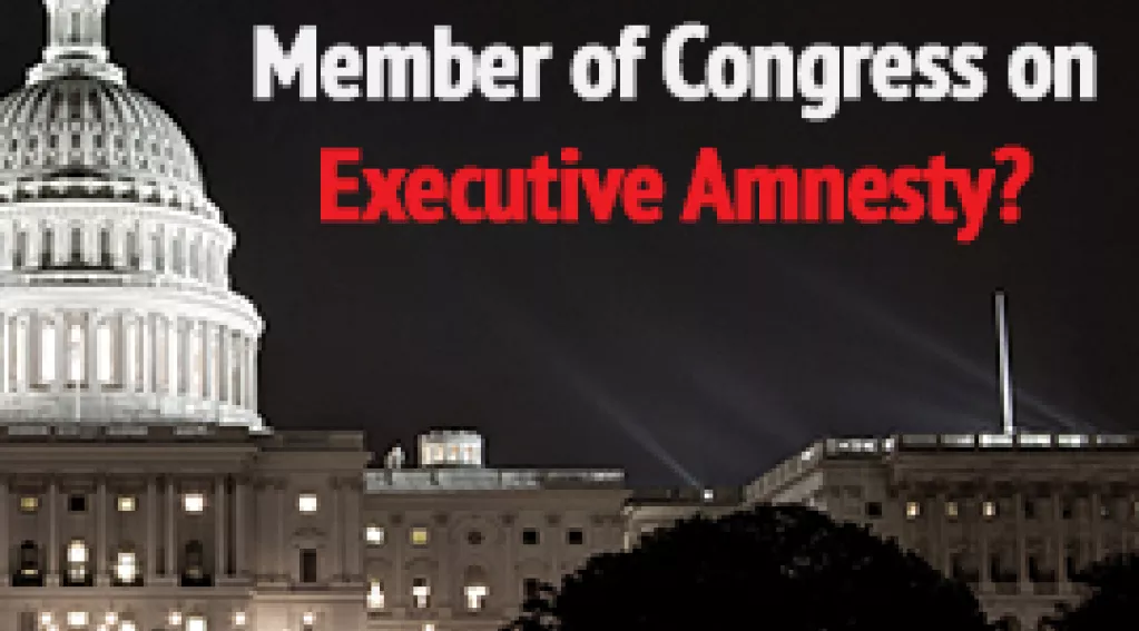 Where Does Your Member of Congress Stand on Executive Amnesty?