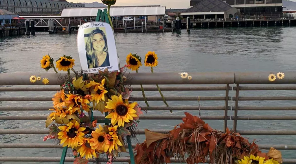 Picture of Kate Steinle after murder in july of 2015