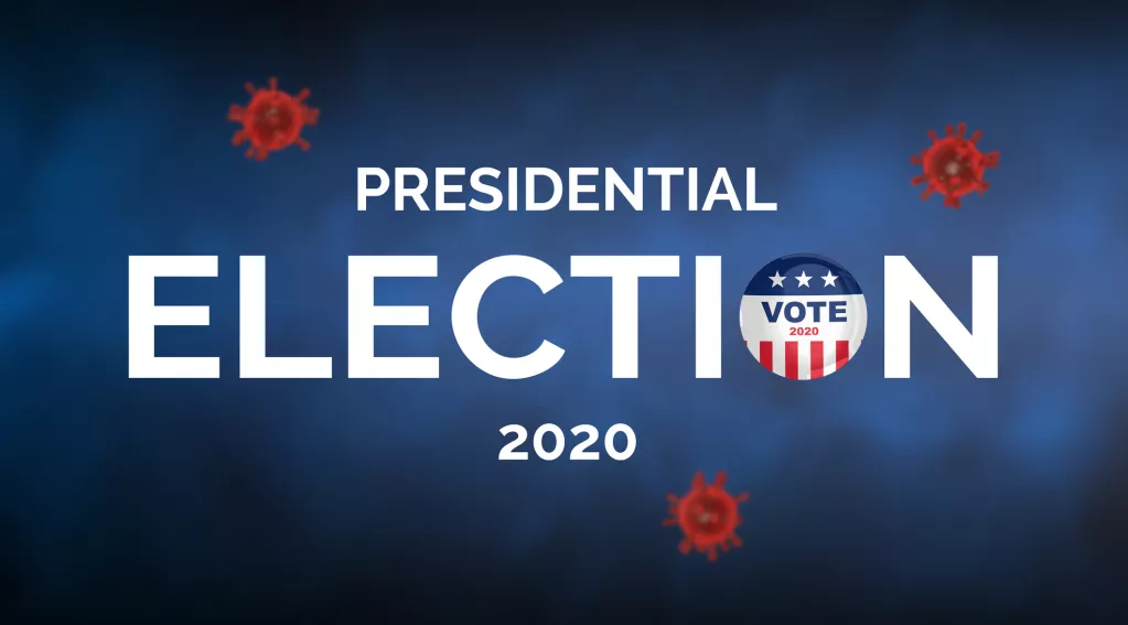 Presidential Election 2020 sign