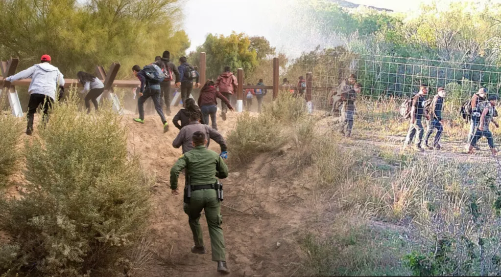 Migrant "gotaways" escaping Border Patrol