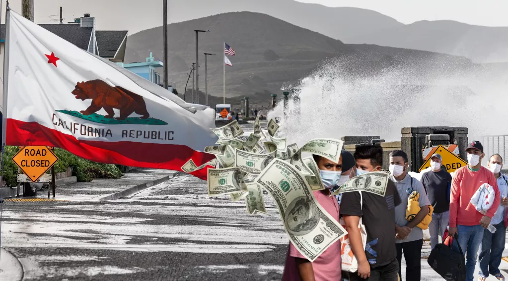 California Disaster Relief Funds for Illegal Aliens