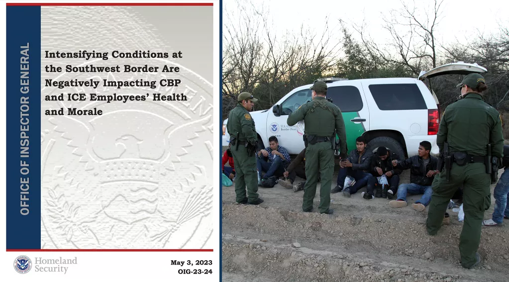 DHS Office of Inspector General (OIG) Border Agents Morale Health Understaffed