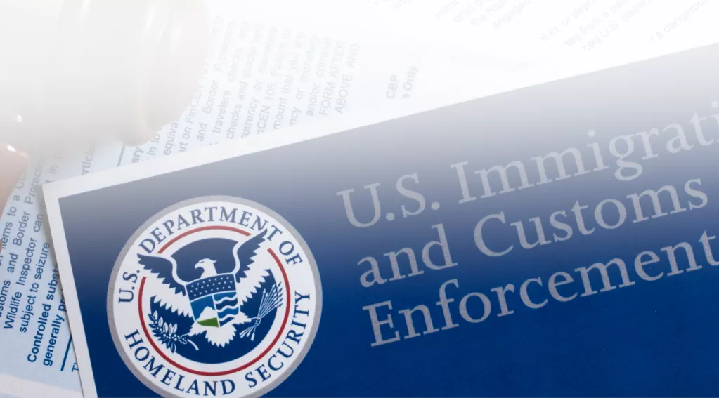 Immigration and Customs Enforcement Fading