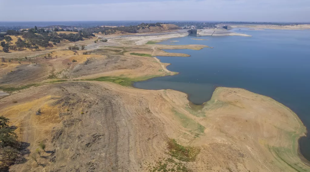 Folsom Lake, California Drought