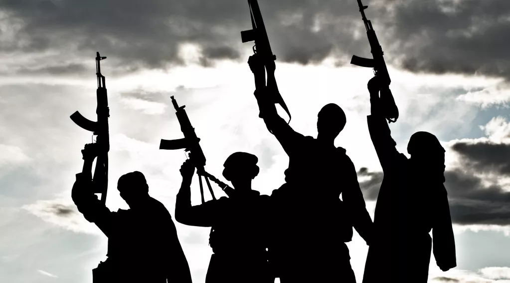 muslim terror silhouette 
