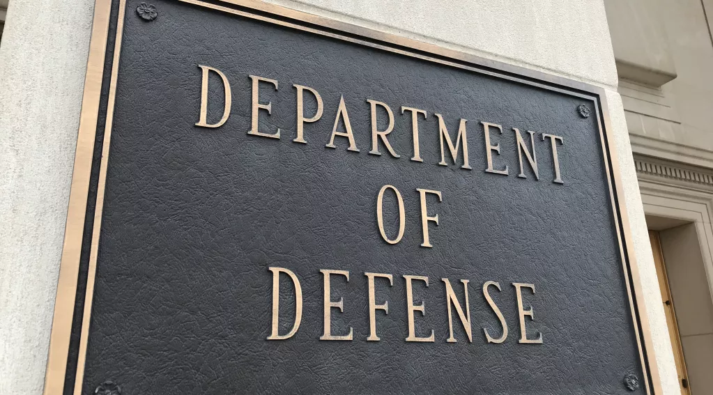 Department of Defense Sign