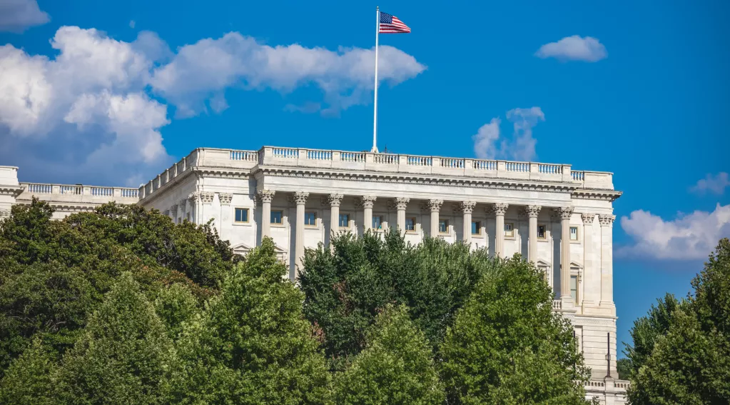 House of Representatives Building in Washington, DC