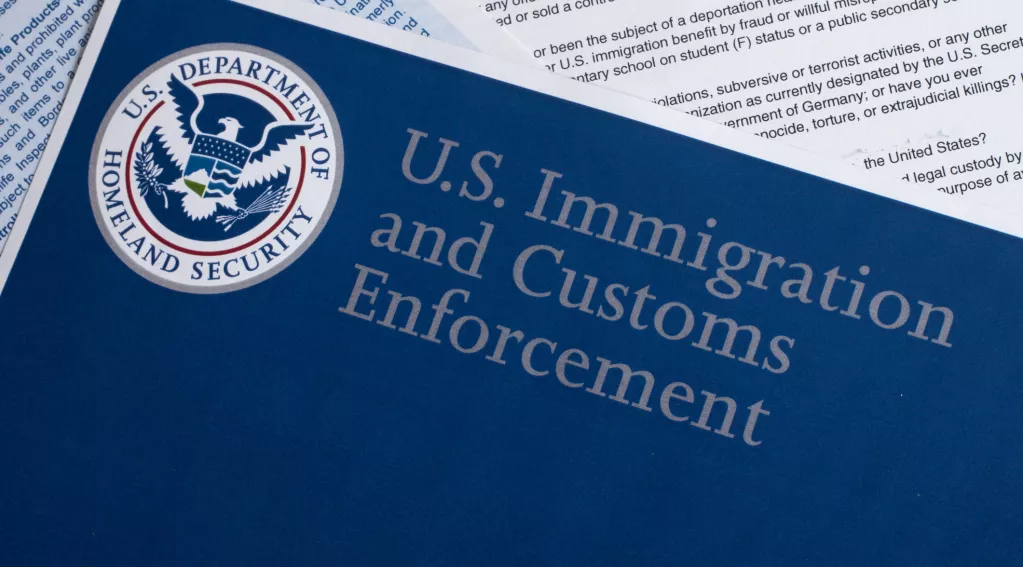 Immigration and Customs Enforcement documentgs