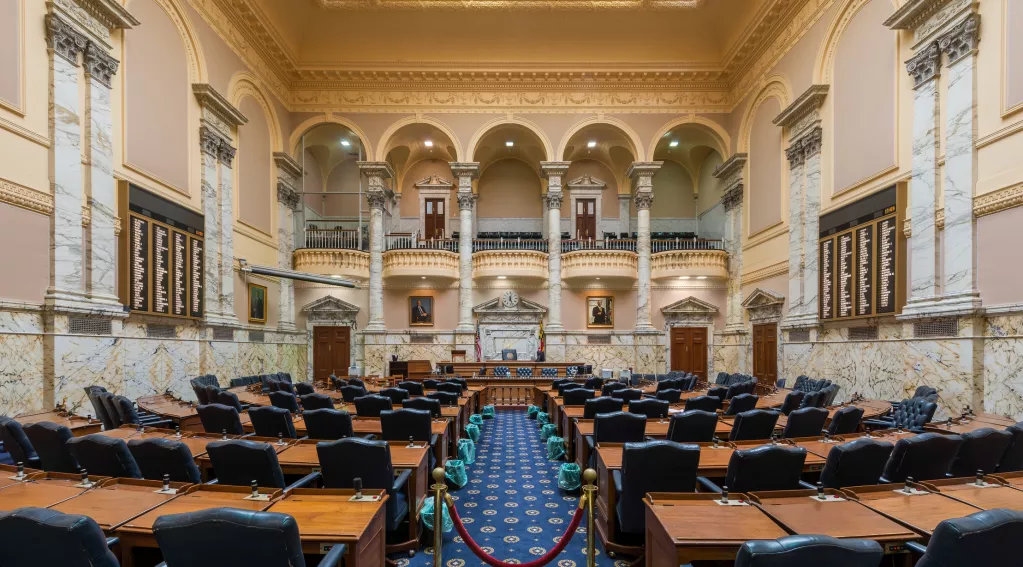 Maryland House of Representatives Chamber